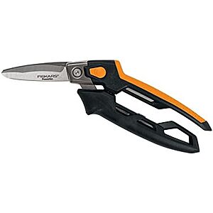 8" Fiskars Pro PowerArc Steel Straight Cut Offset Snips $15 