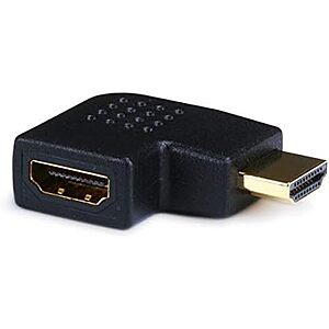 $3.09 | Monoprice HDMI Right Angle Port Saver Adapter (Male to Female) at Amazon