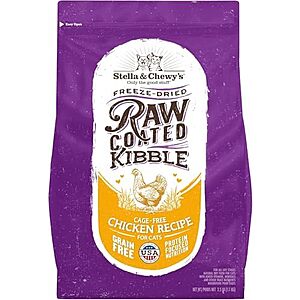 [SnS] $8.54 | 2.5-Pound Stella & Chewy's Raw Coated Cat Food (Cage-Free Chicken Recipe) at Amazon