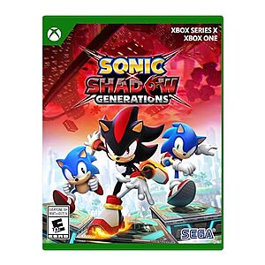 $15 | Sonic X Shadow Generations (Xbox Series X / Xbox One) at Amazon