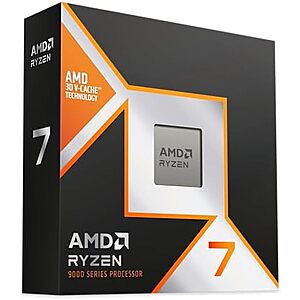 $458.99* | AMD Ryzen 7 9850X3D Desktop Processor at Amazon