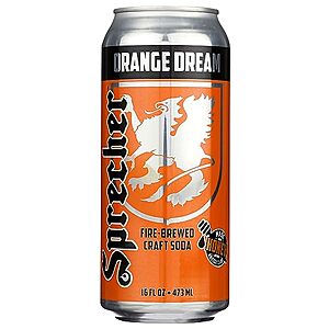 $15.36 | 12-Pack 16-Oz Sprecher Orange Dream Soda at Amazon ($1.28 each)