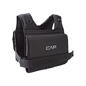 20-lb CAP Barbell Adjustable Weighted Vest $20 + Free S&H w/ Prime