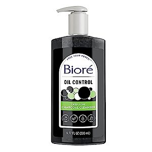 [SnS, AC] $4.47* | 6.77-Oz Bioré Deep Pore Charcoal Face Wash at Amazon