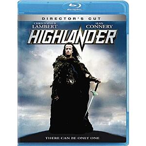 $8.34* | Highlander: Director's Cut (Blu-ray) at Amazon