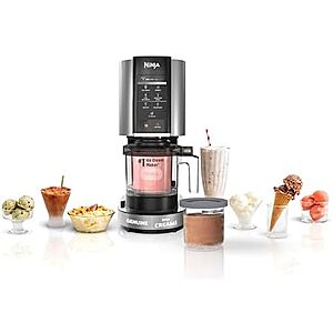 [Resale, AC] $132.78 | Ninja NC301 CREAMi Ice Cream Maker (Used - Like New) at Amazon