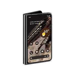 256GB Google Pixel Fold Unlocked 5G Smartphone (Obsidian, 2023) $450 + Free S&H w/ Prime