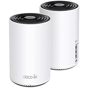 2-Pk TP-Link Deco AXE5400 Tri-Band WiFi 6E Mesh System + 15% Back w/ Prime Card $150 + Free S&H