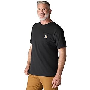 Carhartt K87 Men's Loose Fit Heavyweight Short-Sleeve Pocket T-Shirt (Various) from