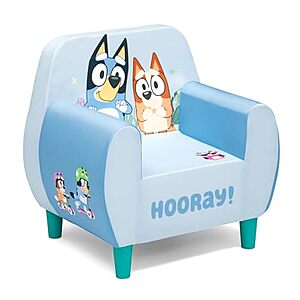 $30.79* | 22" Delta Children Bluey Foam Chair (Blue) at Amazon