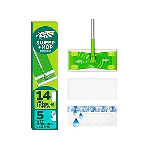 2-Pk Swiffer Sweeper 2-in-1 Sweeping and Mopping Starter Kits $16 + Free S&H w/ Prime