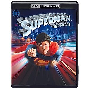 $14.99 | Superman: The Movie (4K Ultra HD + Blu-ray) at Amazon