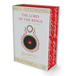 [Prime] $39.46 | The Lord of the Rings Tolkien Illustrated Edition (Hardcover Book) at Amazon