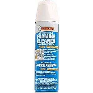 19-Oz Frost King ACF19 Air Conditioner Coil Foaming Cleaner