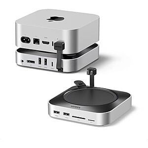 [Prime] $59.99 | UGREEN Mac mini M4 Dock and Stand DP Hub for Mac mini M4 and M4 Pro 2024 with M.2 NVMe SSD Enclosure, 4K144Hz DP at Amazon