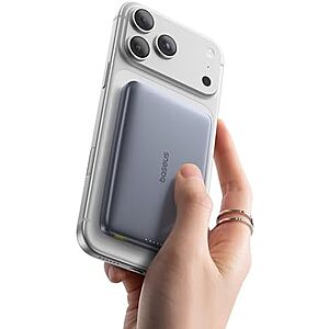 [AC] $25.99* | Baseus 10,000mAh Picogo 15W Wireless Magsafe Qi2 Portable Charger at Amazon