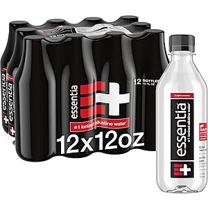 Select Accounts: 12-Pk 12-Oz Essentia Ionized Alkaline Water $3.50 w/ S&S