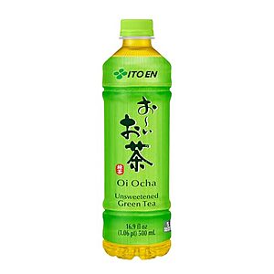 [SnS] $13.28* | 12-Pk 16.9-Oz. Ito En Tea Oi Ocha Green Tea (Unsweetened) at Amazon