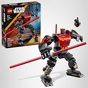 143-Pc LEGO Star Wars Darth Maul Mech Kids Building Toy