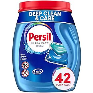 [SnS, AC] $8.31* | 42-Count Persil Ultra Pacs Original Everyday Clean Laundry Detergent at Amazon