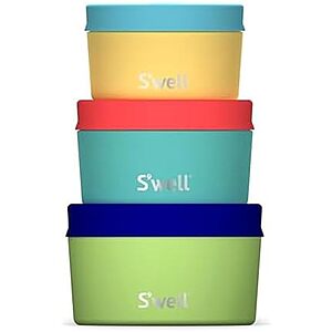 $25* | 3-Pk S'well Stainless Steel Food Canister Set at Amazon