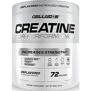 Select Accounts: 12.7-Oz Cellucor Cor-Performance Creatine Powder (72 Servings) $7.60 & More w/ S&S
