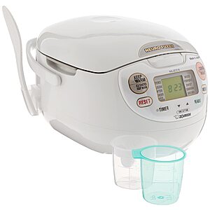 5.5-cup Zojirushi NS-ZCC10 Neuro Fuzzy Rice Cooker & Warmer $190 + Free S&H