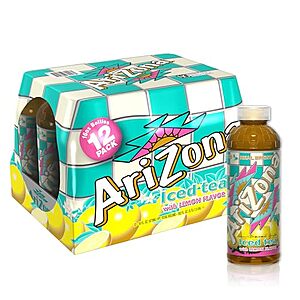 12-Pack 16-Oz Arizona Lemon Tea Bottles