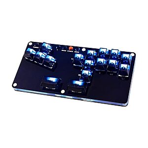 16-Key Haute42 Hitbox Arcade Stick RGB Controller (Black) $18 + Free S&H w/ Amazon Prime