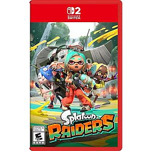 Pre-Order: Splatoon Raiders (Nintendo Switch 2) $49.95 + Free S&H