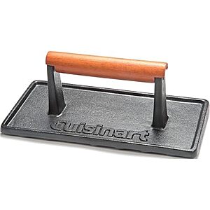Cuisinart Wood Handle Cast Iron Grill Press (CGPR-221)