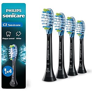 Prime Members: 4-Pk Philips Sonicare C3 Premium Replacement Toothbrush Heads $25.25 w/ S&S + Free S&H
