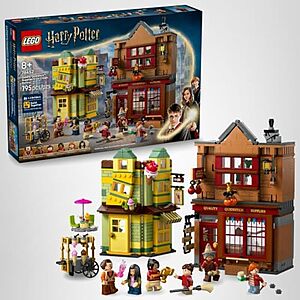 795-Pc LEGO Harry Potter Quality Quidditch Supplies & Ice Cream Parlour Set $61.60 + Free S&H