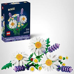 133-Pc LEGO Botanicals Daisies Building Toy
