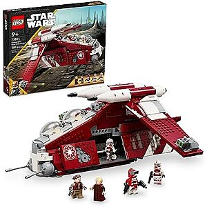 Prime: 1083-pc LEGO Star Wars: The Clone Wars Coruscant Guard Gunship Toy (75354) $98 + Free S&H