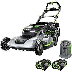 Prime Members: EGO Power+ 21" 56V Self-Propelled Lawn Mower w/ 2x 4Ah Batteries $400 + Free S&H