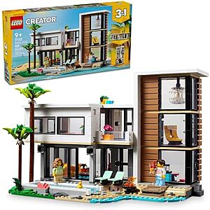 Prime Members: 939-pc LEGO Creator 3 in 1 Modern Toy House (31153) $70 + Free S&H