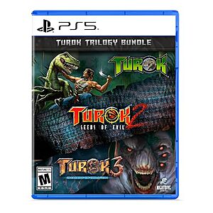 Turok Trilogy Bundle (PlayStation 5)