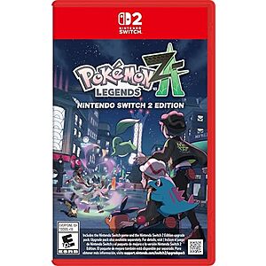 Prime Members: Pokémon Legends: Z-A (Nintendo Switch 2) $45 + Free S&H
