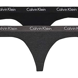 Prime Members: 2-Pack Calvin Klein Women's Motive Cotton Thong Panties From $8.75 + Free S&H
