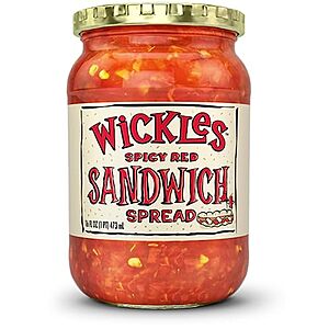 Select Locations: 16-Oz Wickles Spicy Red Sandwich Spread