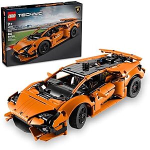 Prime Members: 806-Pc LEGO Technic Lamborghini Huracan Tecnica Orange (42196) $35 + Free S&H