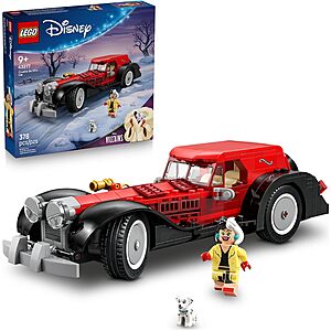 Prime: 378-Pc LEGO Disney 101 Dalmatians Cruella De Vil's Car Building Set $35 + Free S&H