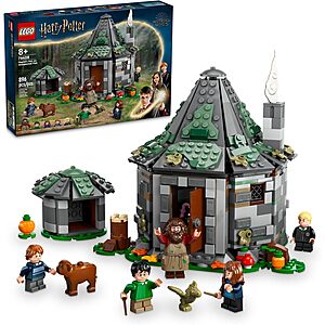 Prime: 896-Pc LEGO Harry Potter Hagrid's Hut: An Unexpected Visit Building Set $52 + Free S&H