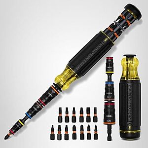 Klein Tools 20-in-1 Multi-Bit Impact Rated Sockets & Screwdriver
