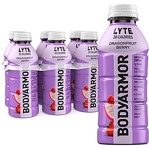 Select Accounts: 6-Pk 16-Oz BODYARMOR LYTE Electrolyte Drink (Dragonfruit Berry) $3.90 w/ S&S