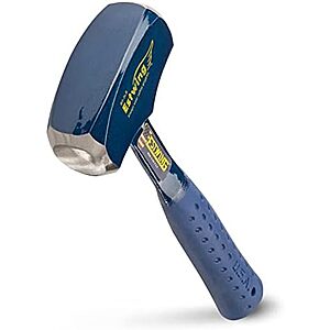 3-Lb ESTWING Drilling/Crack Sledge Hammer w/ Shock Reduction Grip
