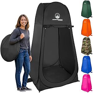 Wakeman Pop Up Privacy Tent w/ Carry Bag (3.3' x 3.3' x 6.2', 3 Colors)