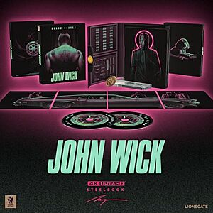 John Wick: Titans of Cult Steelbook Edition (4K Ultra HD Amazon Exclusive)