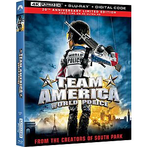 Team America: World Police (4K UHD + Blu-ray + Digital Copy)